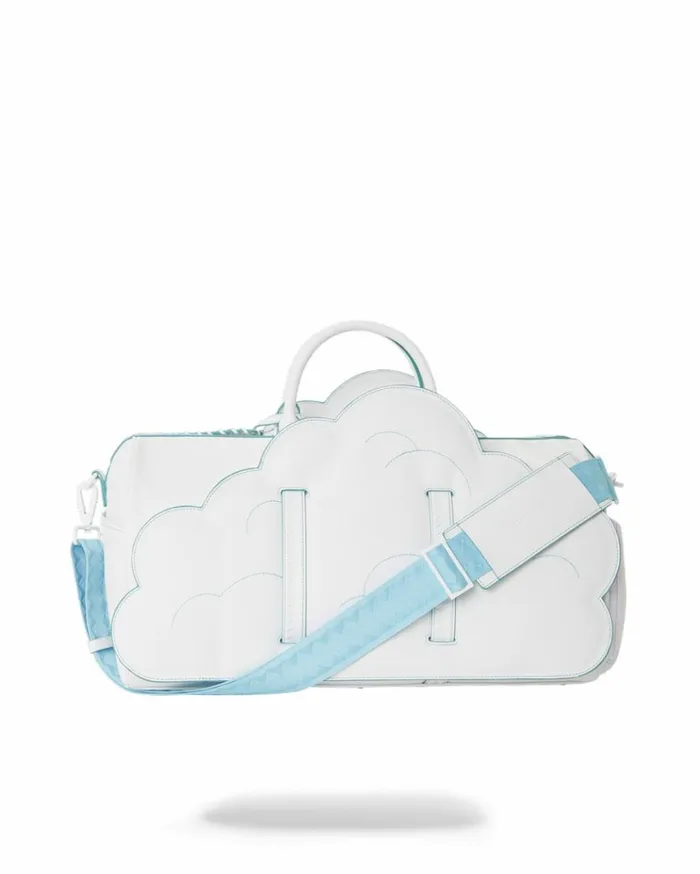 SPRAYGROUND CLOUDY WITH A CHANCE OF SHARK DUFFLE Bags