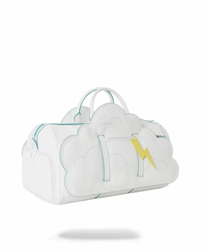 SPRAYGROUND CLOUDY WITH A CHANCE OF SHARK DUFFLE Bags