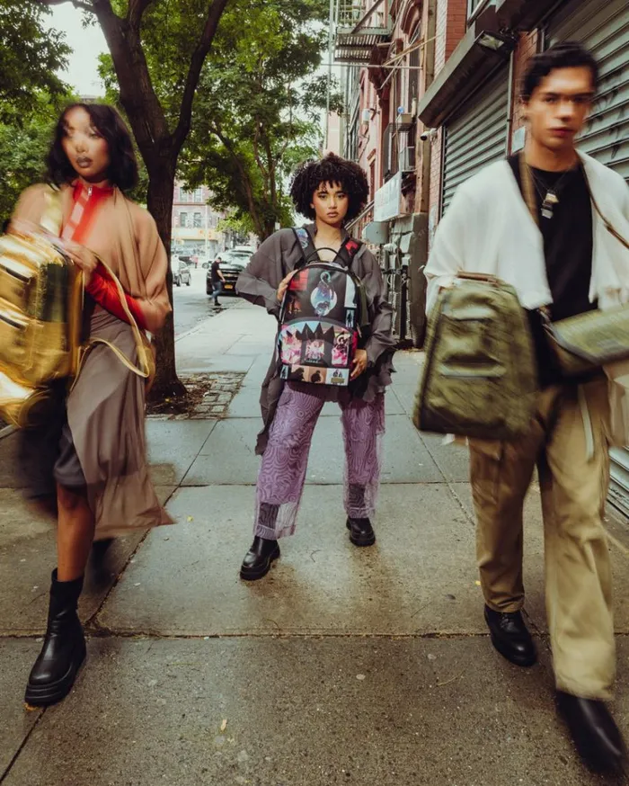 SPRAYGROUND DUNE COLLAGE BACKPACK Bags