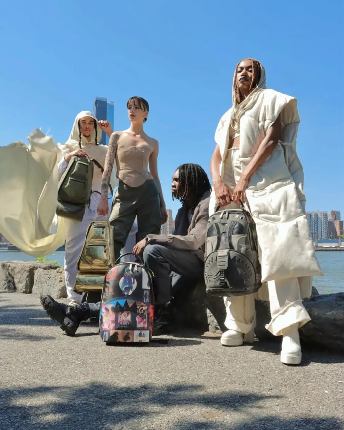 SPRAYGROUND DUNE COLLAGE BACKPACK Bags