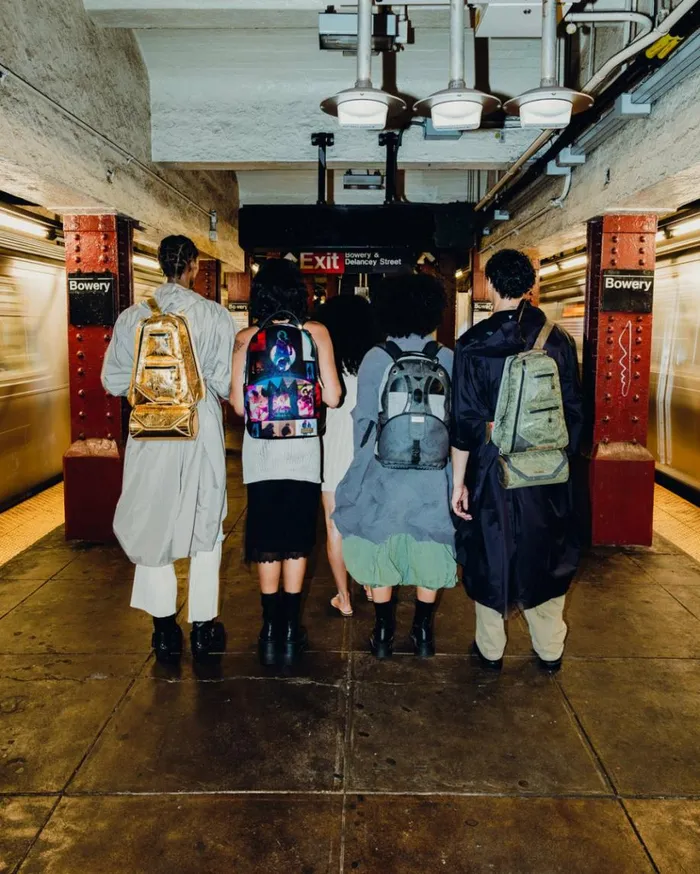 SPRAYGROUND DUNE COLLAGE BACKPACK Bags