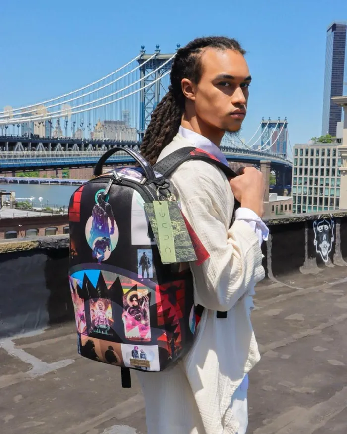 SPRAYGROUND DUNE COLLAGE BACKPACK Bags