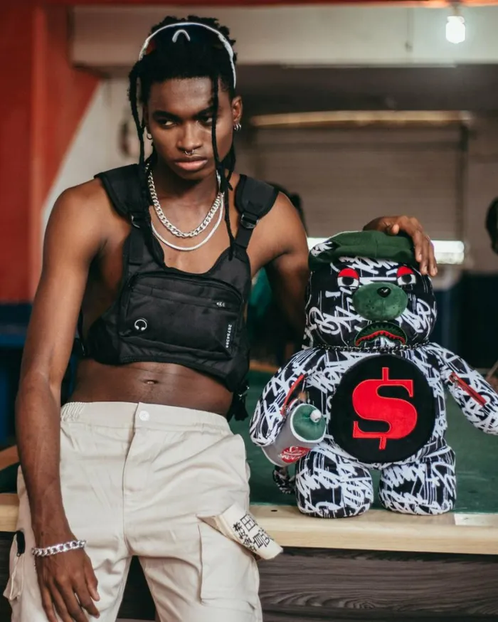 SPRAYGROUND NIGHT NIGHT MONEYBEAR TEDDYBEAR BACKPACK Bags