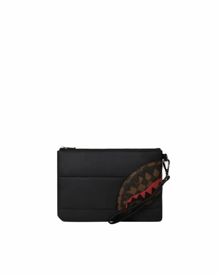 SPRAYGROUND PUFFER SHARK VAIL FLEX CROSSOVER CLUTCH Bags