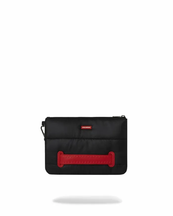 SPRAYGROUND PUFFER SHARK VAIL FLEX CROSSOVER CLUTCH Bags