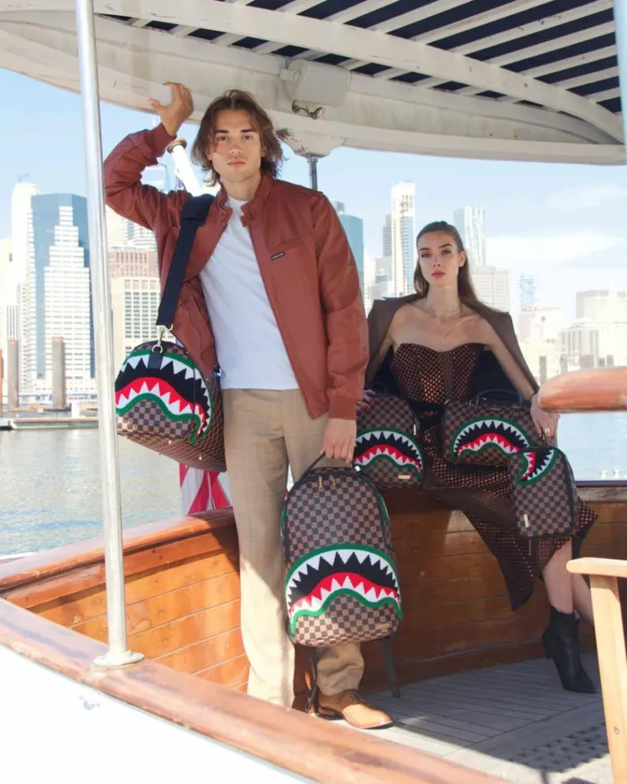 SPRAYGROUND ROMEO AIR ITALIA SHARK MINI DUFFLE Bags