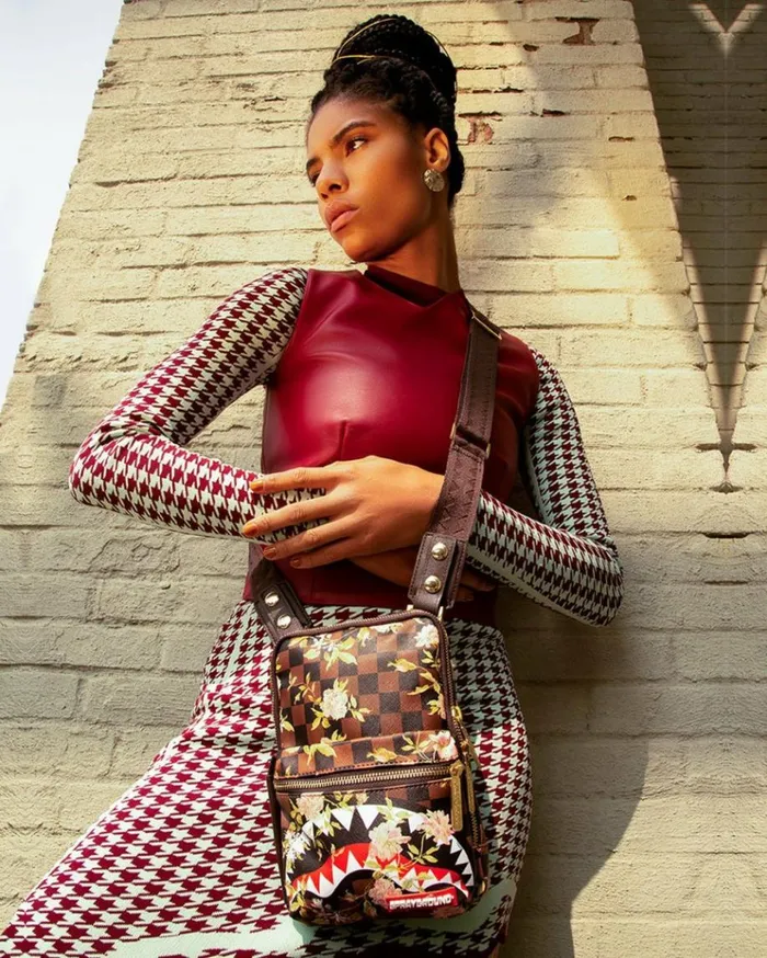 SPRAYGROUND SHARKFLOWER CROSSBODY SLING Bags
