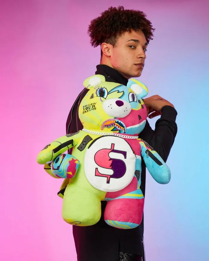 SPRAYGROUND SUPER WEIRD MONEYBEAR TEDDYBEAR BACKPACK Bags