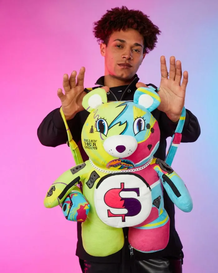 SPRAYGROUND SUPER WEIRD MONEYBEAR TEDDYBEAR BACKPACK Bags