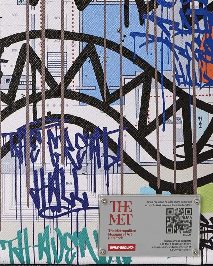 SPRAYGROUND THE MET MAP ONE BACKPACK Bags