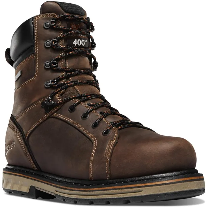 Steel Yard 8quot Steel Toe Insulated 400G Men Danner Boots