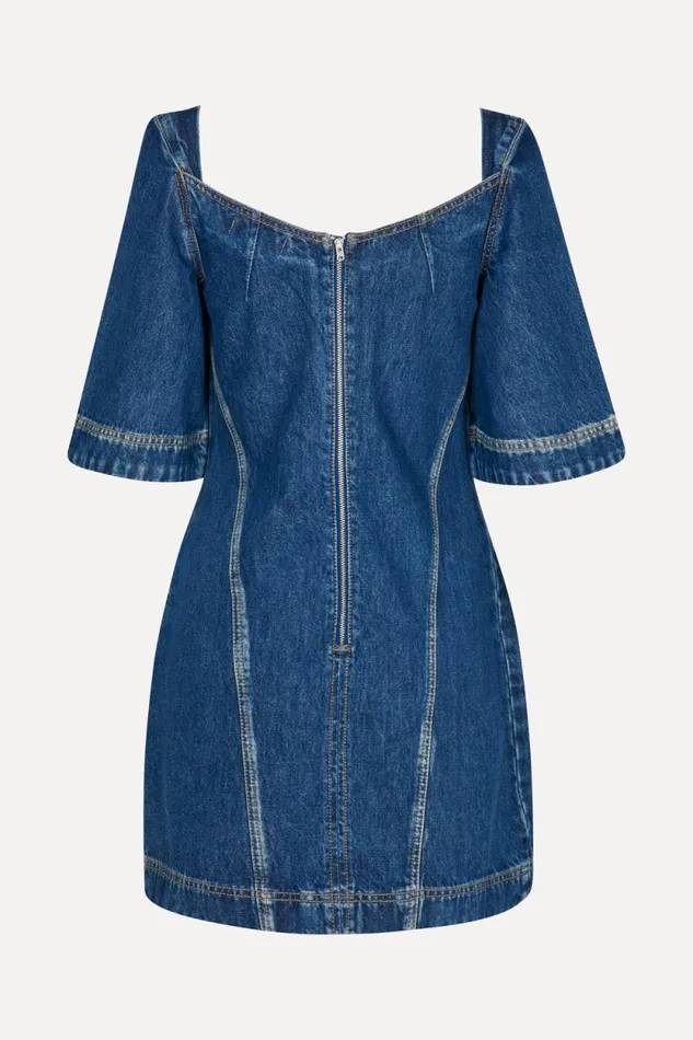 Stine Goya Dresses SGYvonne Denim Dress 8211 Trompe L039oeil 8211 Women