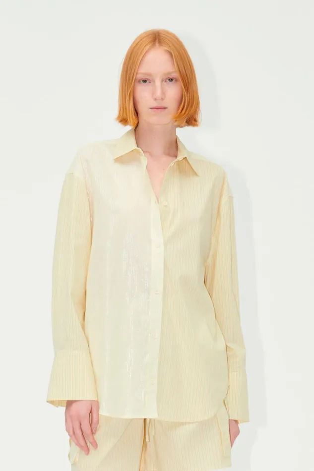 Stine Goya Tops and Shirts SGMia Shirt 8211 Lurex Stripes 8211 Women