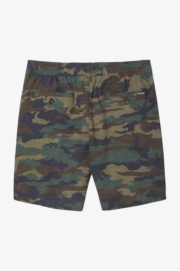 STOCKTON PRINT ELASTIC WAIST 18034 HYBRID SHORTS Camo Print Men O039NEILL Clothing