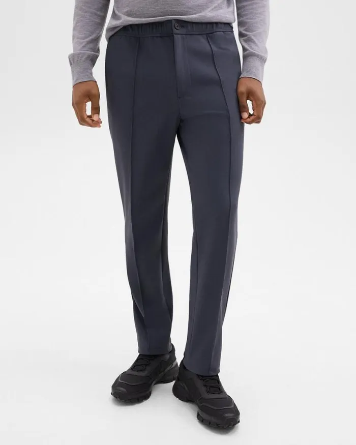 Suits Men Theory Curtis Drawstring Pant In Precision Ponte Basalt Suits Men Theory Curtis Drawstring Pant In Precision Ponte Basalt