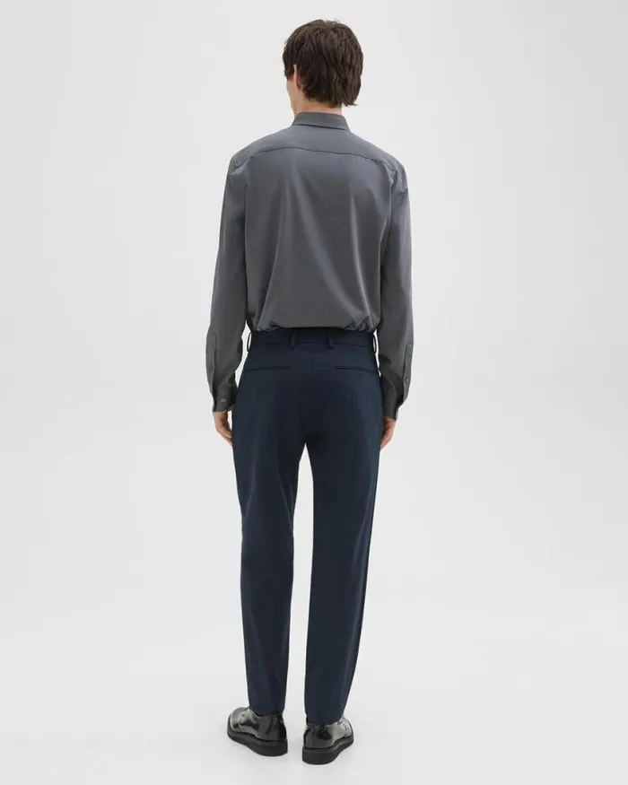 Suits Men Theory Zaine Pant In Stretch Cotton Baltic Suits Men Theory Zaine Pant In Stretch Cotton Baltic
