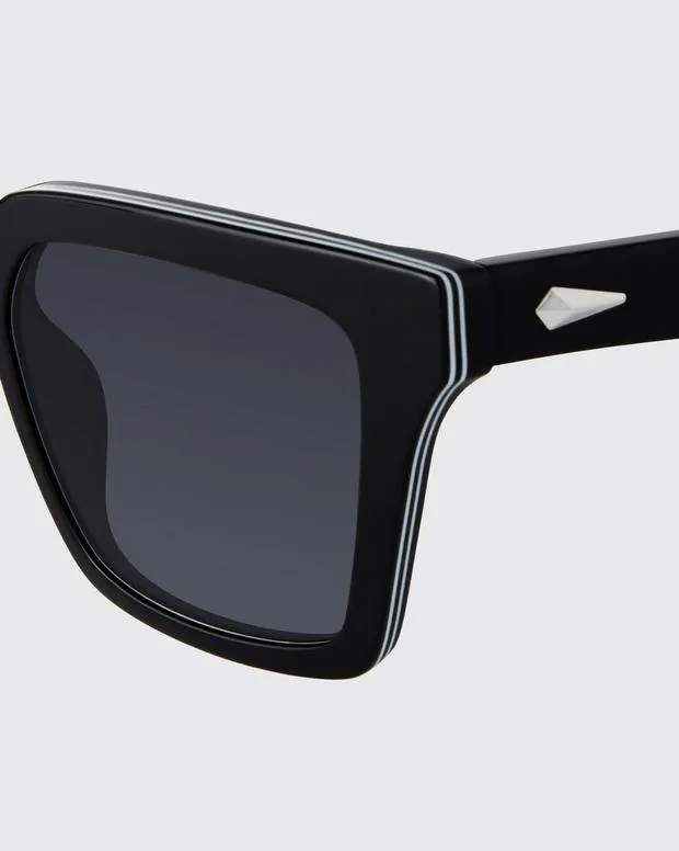 Sunglasses Men Rag and Bone Zander Black