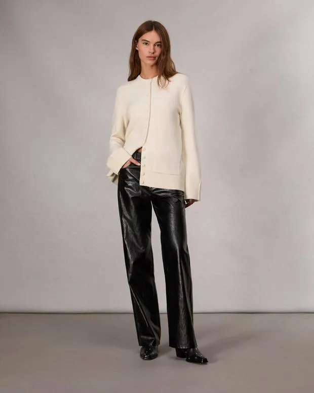 Sweaters and Sweatshirts Women Rag and Bone Bridget Lady Cardigan Ivory