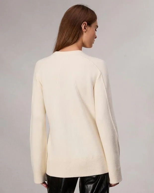 Sweaters and Sweatshirts Women Rag and Bone Bridget Lady Cardigan Ivory