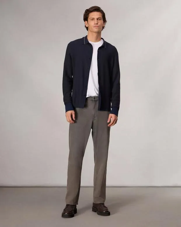 Sweaters Men Rag and Bone Harvey Knit Shirt Salute