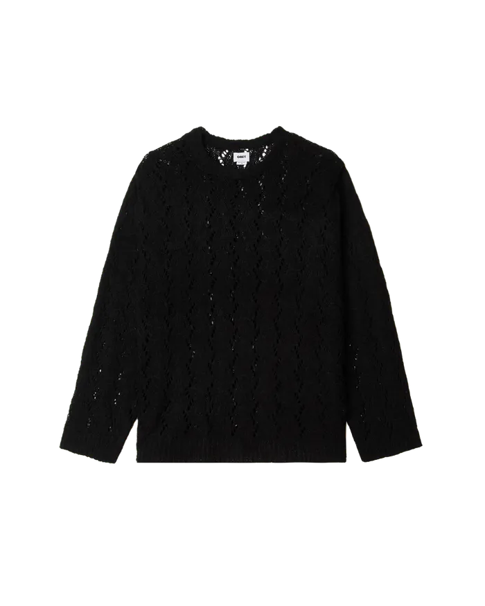 SWEATERS Men SHIMODA SWEATER Digital Black OBEY Clothing