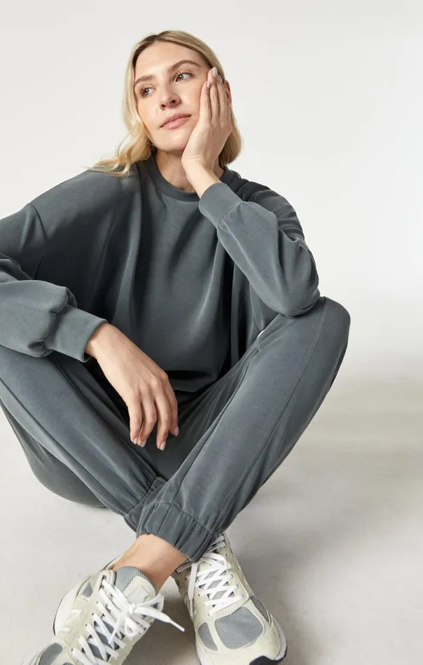 Sweatshirt In Urban Chic Women Mavi Jeans Loungewear Sweatshirt In Urban Chic Women Mavi Jeans Loungewear