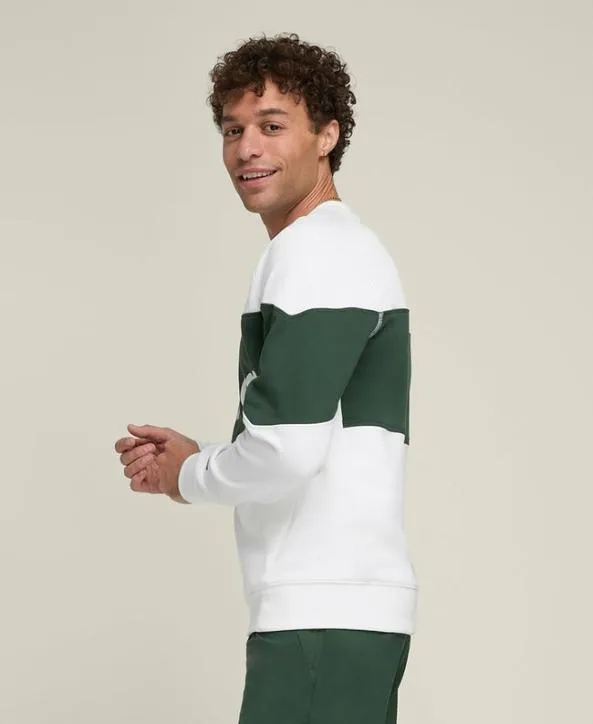Sweatshirts Men Wilson Millennium Crewneck Bright White Sweatshirts Men Wilson Millennium Crewneck Bright White