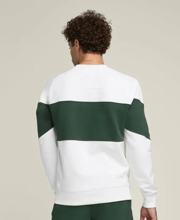Sweatshirts Men Wilson Millennium Crewneck Bright White Sweatshirts Men Wilson Millennium Crewneck Bright White