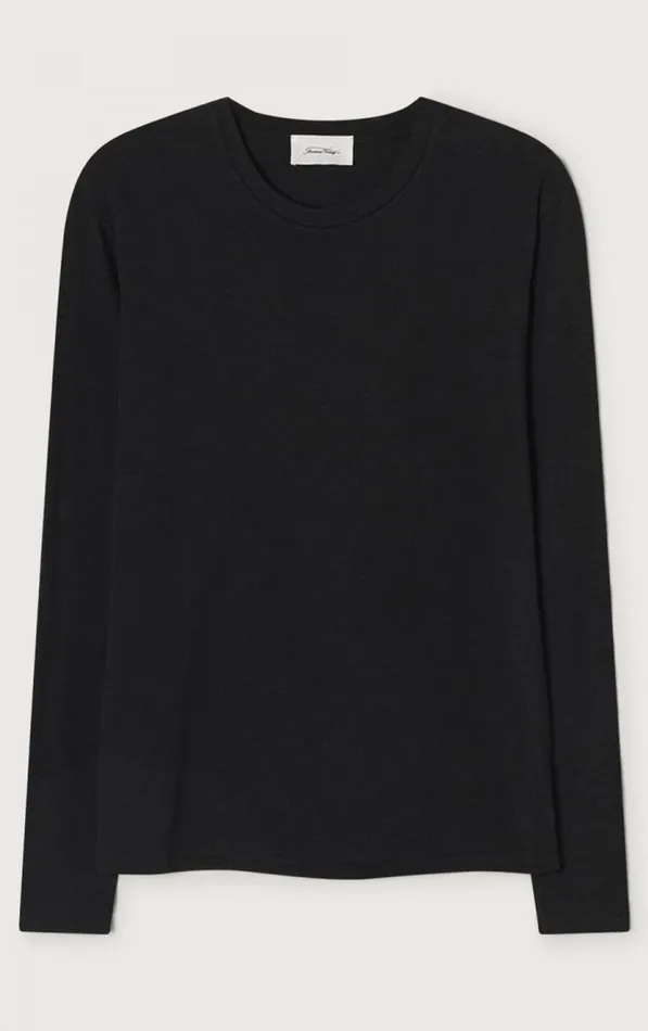 TShirt Bysapick Black Men American Vintage Long Sleeve TShirts