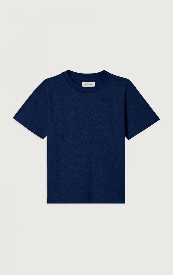 TShirt Gamipy Navy Vintage Kids American Vintage Short Sleeve TShirts