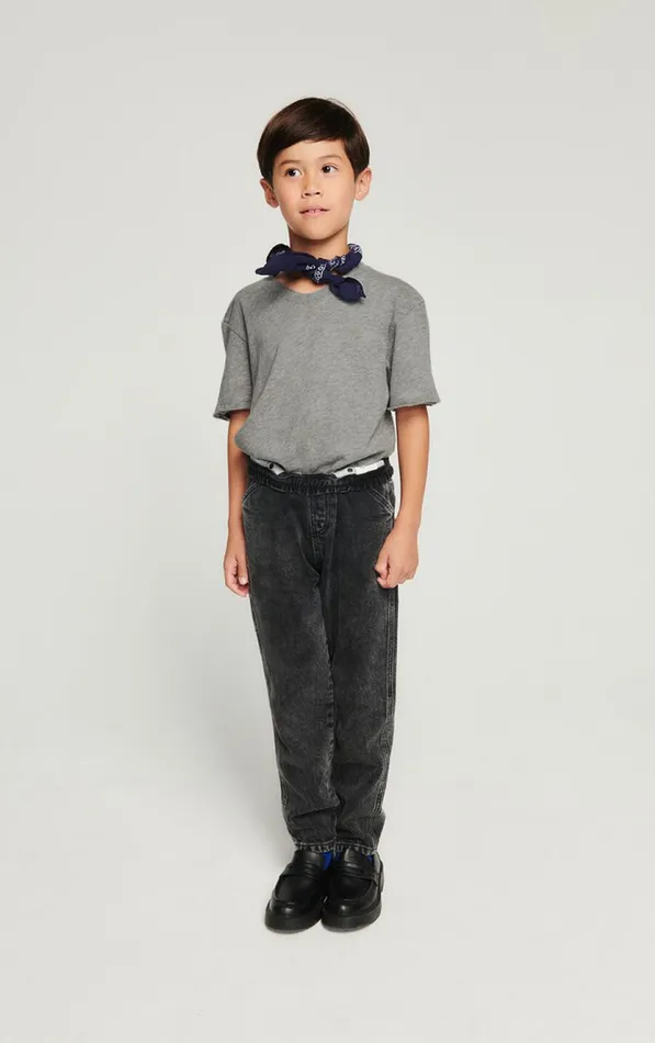 TShirt Sonoma Heather Grey Kids American Vintage Short Sleeve TShirts