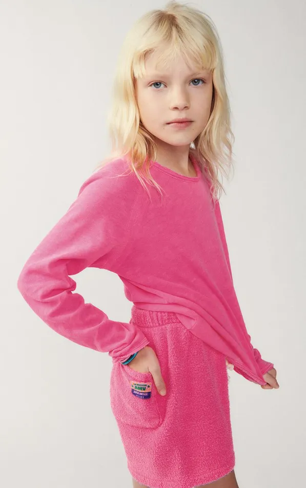 TShirt Sonoma Pink Acid Fluo Kids American Vintage Long Sleeve TShirts TShirt Sonoma Pink Acid Fluo Kids American Vintage Long Sleeve TShirts