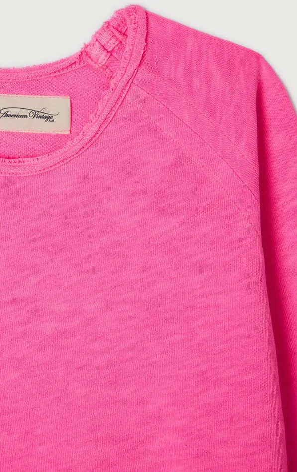 TShirt Sonoma Pink Acid Fluo Kids American Vintage Long Sleeve TShirts TShirt Sonoma Pink Acid Fluo Kids American Vintage Long Sleeve TShirts