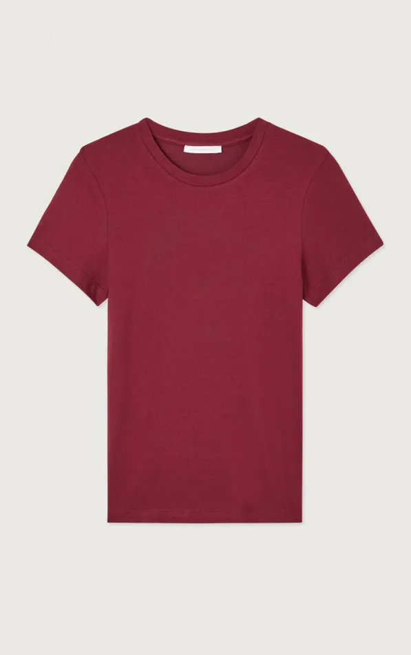 TShirt Ypawood Melange Berry Women American Vintage Short Sleeve TShirts TShirt Ypawood Melange Berry Women American Vintage Short Sleeve TShirts