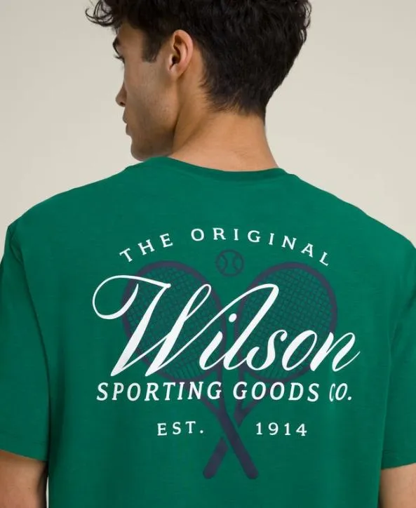 Tanks and TShirts Men Wilson Easy Street Tee Club Green