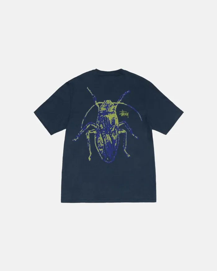 Tees MenWomen Stussy ROACH TEE Navy