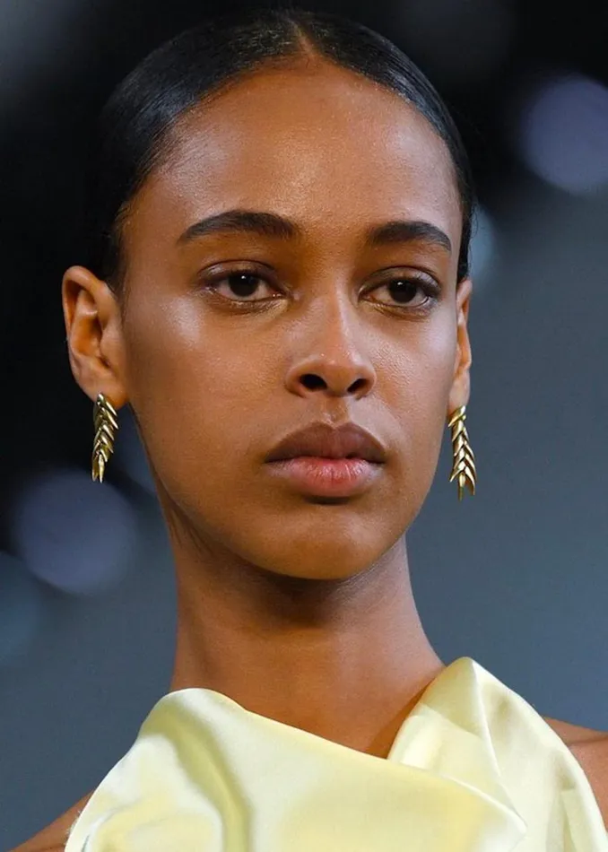 The Frankie Shop Bevza Spikelet Short Earrings 8211 Gold 8211 Women