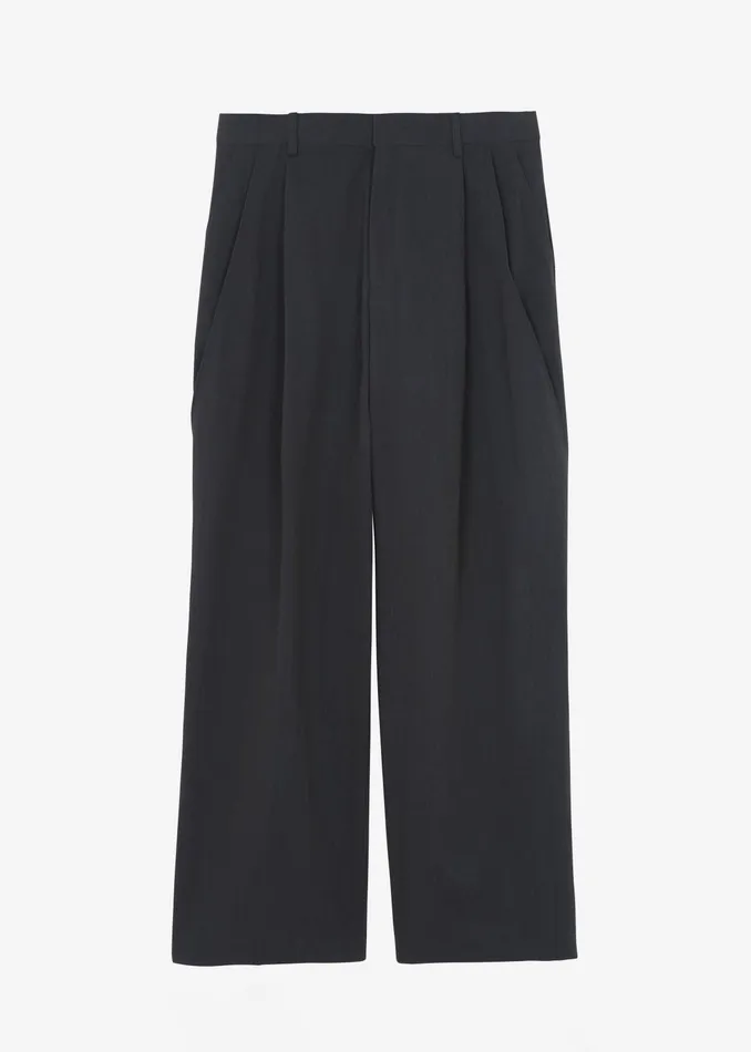 The Frankie Shop Bottoms Brandon Trousers 8211 Charcoal 8211 Men