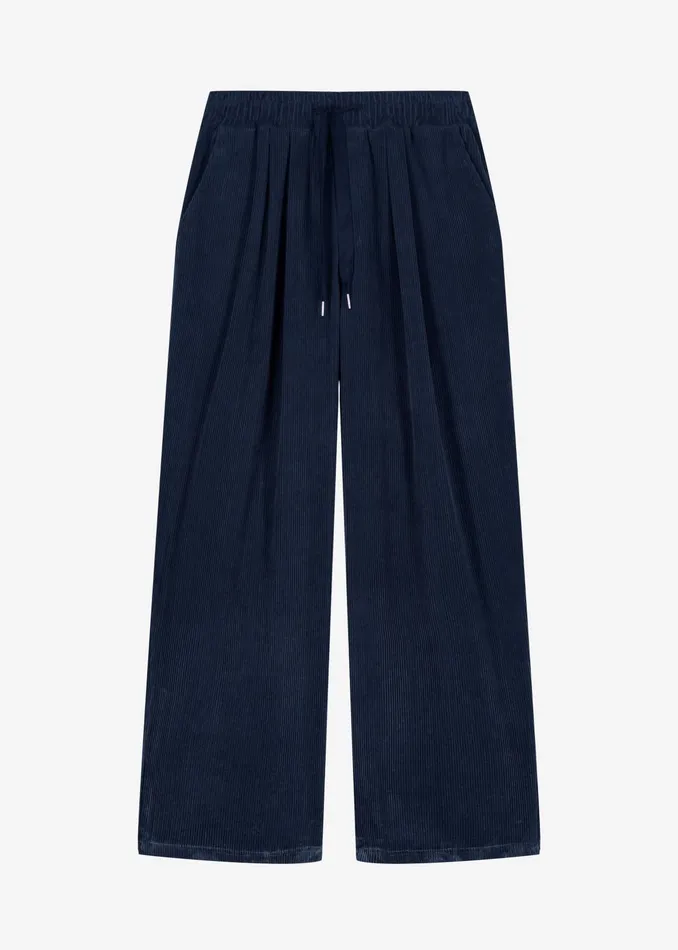 The Frankie Shop Bottoms Brixton Corduroy Joggers 8211 Navy 8211 Men