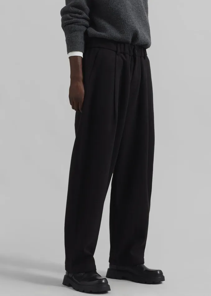 The Frankie Shop Bottoms Felix Trousers 8211 Black 8211 Men