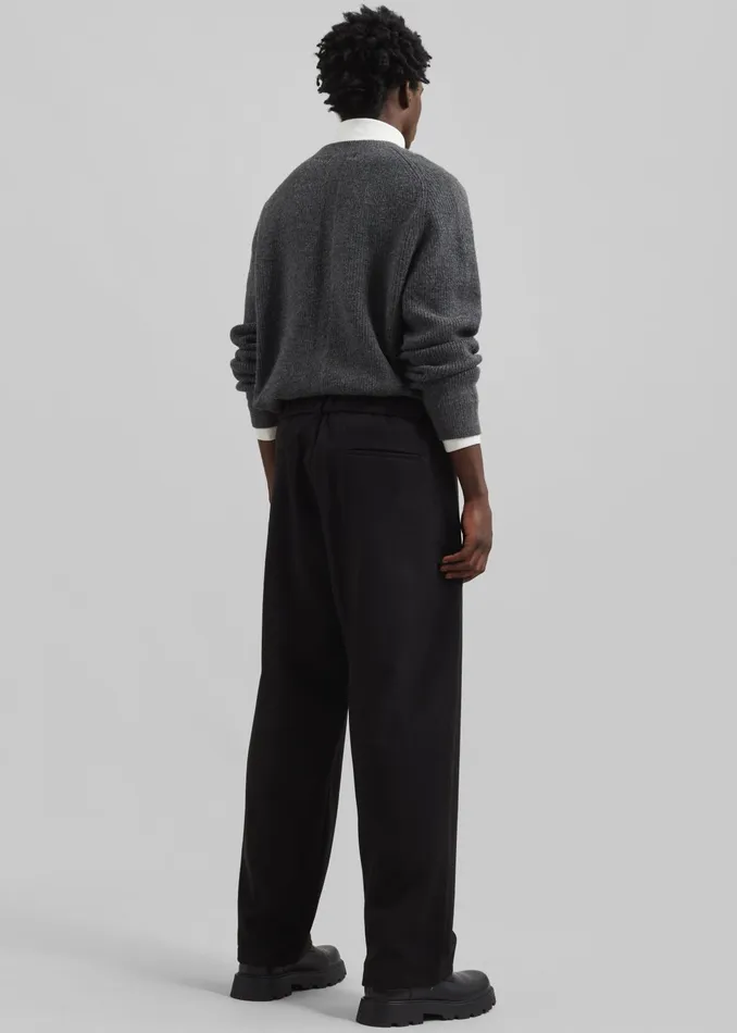 The Frankie Shop Bottoms Felix Trousers 8211 Black 8211 Men