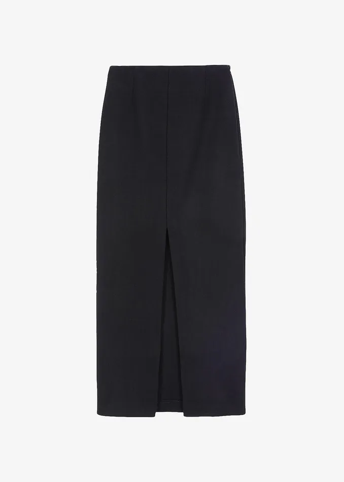 The Frankie Shop Bottoms Neasi WoolBlend Pencil Skirt 8211 Black 8211 Women