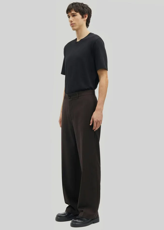 The Frankie Shop Bottoms Samse Samse Christoph Trousers 8211 Chocolate Torte 8211 Men