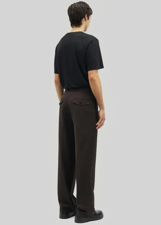 The Frankie Shop Bottoms Samse Samse Christoph Trousers 8211 Chocolate Torte 8211 Men