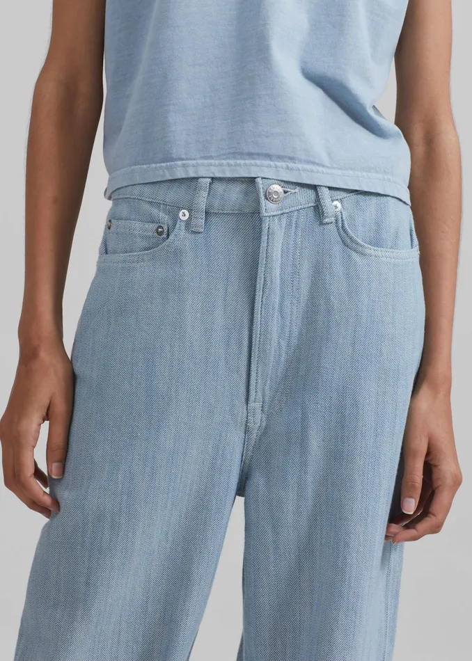 The Frankie Shop Bottoms Samse Samse Shelly Jeans 8211 Breeze Blue 8211 Women