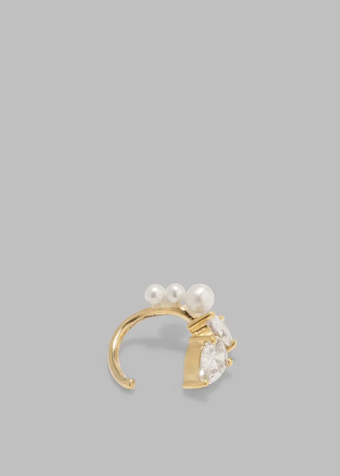 The Frankie Shop Completedworks Chasing Shadows Ear Cuff 8211 Gold 8211 Women The Frankie Shop Completedworks Chasing Shadows Ear Cuff 8211 Gold 8211 Women