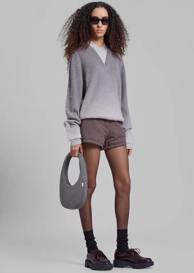 The Frankie Shop Coperni Crossbody Swipe Bag 8211 Grey 8211 Women