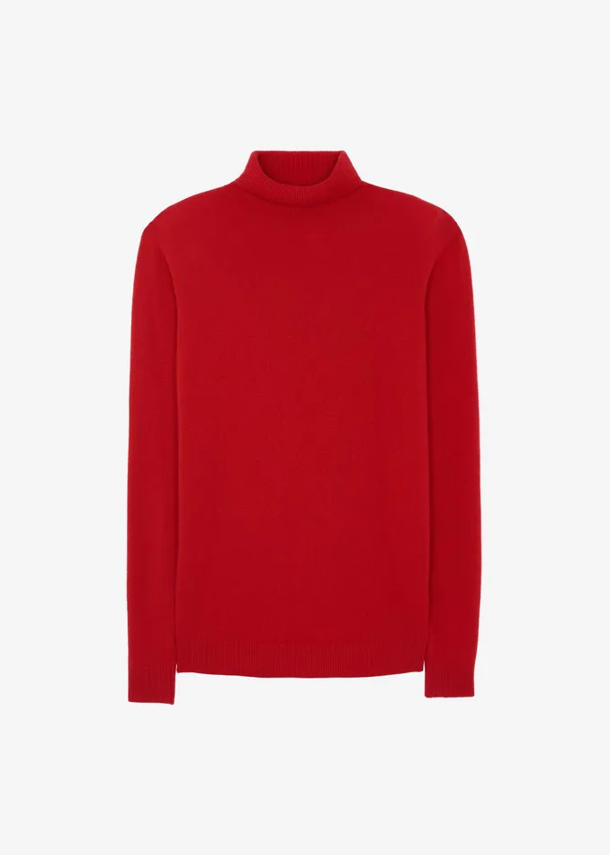 The Frankie Shop Dresses Emilia Mini Padded Sweater Dress 8211 Red 8211 Women