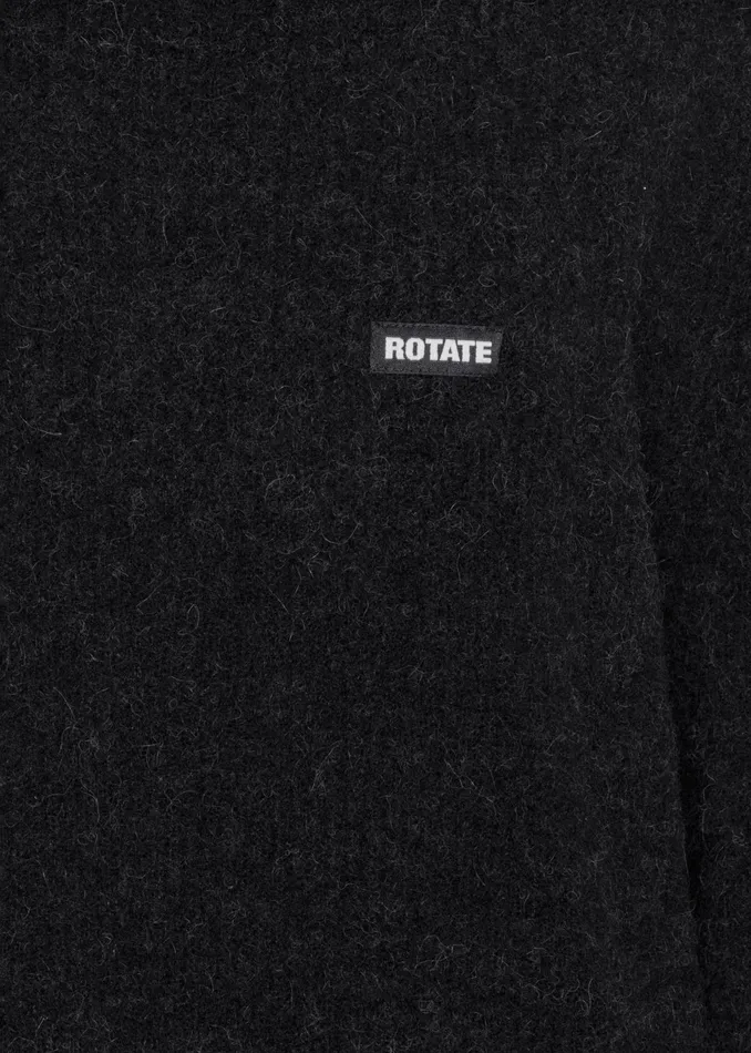 The Frankie Shop Knitwear Rotate Turtleneck Sweater 8211 Black 8211 Women