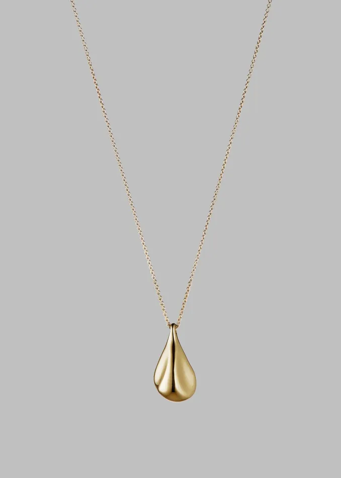 The Frankie Shop Otiumberg Fluid Pebble Necklace 8211 Gold Vermeil 8211 Women